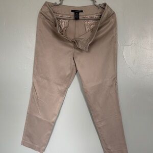Zac & Rachel Tan Chinos Cotton Blend Straight Leg